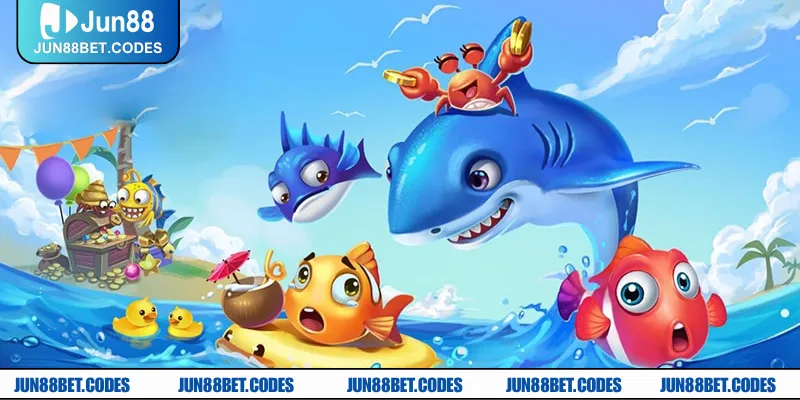 Bắn cá JUN88 sảnh game săn xu hàng đầu năm 2025