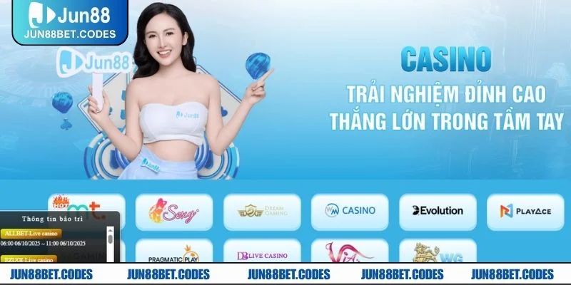 Casino JUN88 ghi nhận số lượng thành viên đông đảo nhất