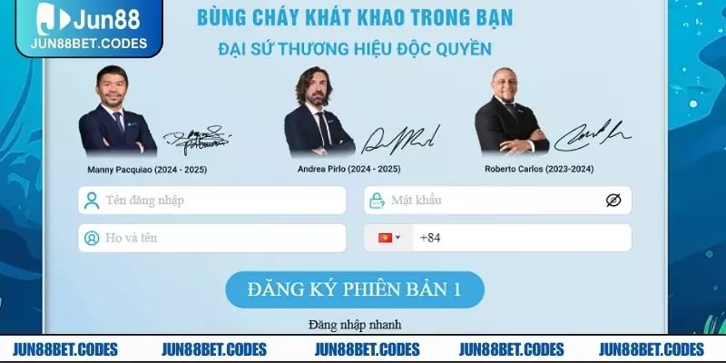 Đăng nhập JUN88 dễ dàng chỉ trong vài bước