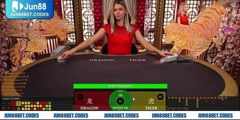 Game Rồng Hổ JUN88 áp dụng công nghệ đảm bảo xanh chín tuyệt đối