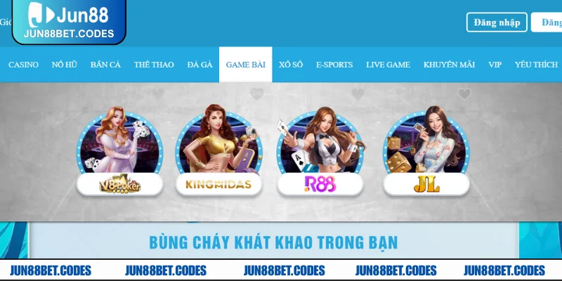 Kho game đồ sộ quy tụ đầy đủ các sảnh cược hot