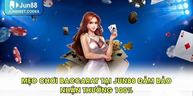 Mẹo Chơi Baccarat Tại JUN88 Đảm Bảo Nhận Thưởng 100%