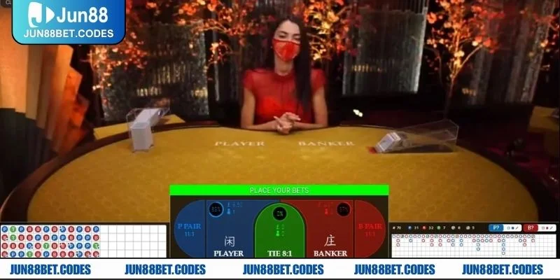 Nên tận dụng bảng thống kê kết quả hiển thị ngay trên giao diện chơi Baccarat