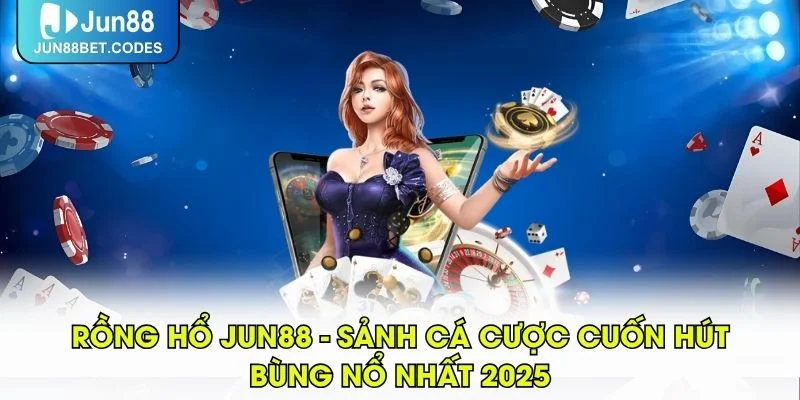 Rồng Hổ JUN88 - Sảnh Cá Cược Cuốn Hút Bùng Nổ Nhất 2025